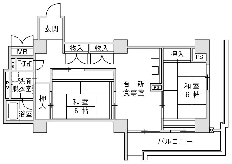 大阪市営堂ヶ芝住宅１１号館 号室の物件詳細 大阪市住まい公社