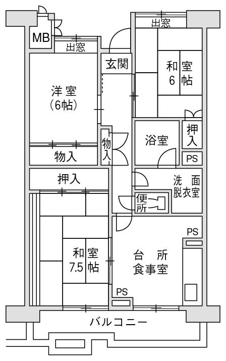 大阪市営我孫子東第７住宅７号館 の物件詳細 大阪市住まい公社