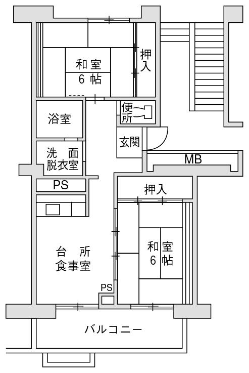 大阪市営平野東住宅４号館 号室の物件詳細 大阪市住まい公社