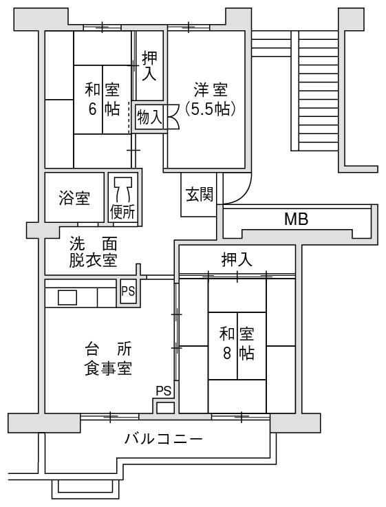 大阪市営平野東住宅４号館 号室の物件詳細 大阪市住まい公社