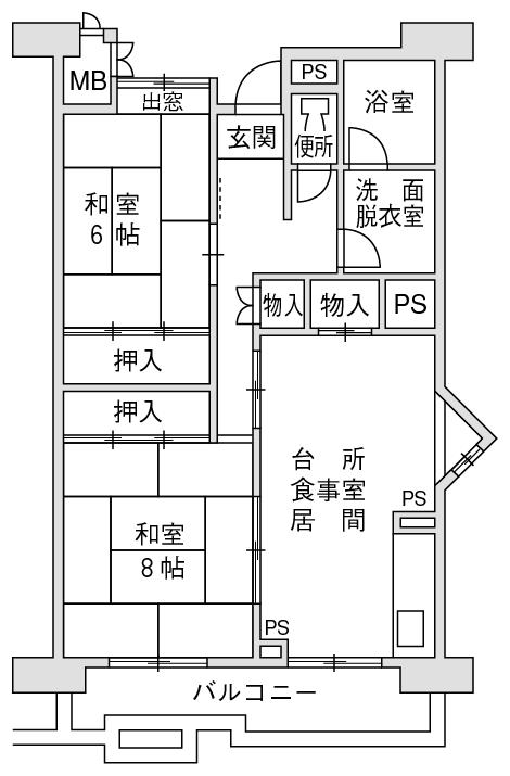 大阪市営加美北第２住宅３号館 号室の物件詳細 大阪市住まい公社